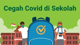 INFOGRAFIS: Cegah Covid di Sekolah