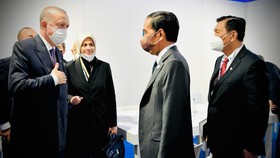 Jokowi Bertemu Erdogan, Bahas Kunjungan ke Indonesia Tahun Depan