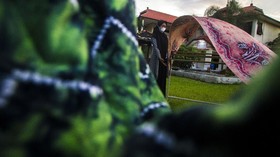 FOTO: Menengok Sasirangan, Kain Sakral Suku Banjar