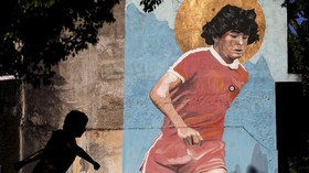 Ziarah 'Keagungan' Diego Maradona di Kota Napoli