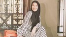 Alyssa Soebandono memiliki gaya padu padan hijab yang simple namun sangat manis&period; Yuk kita intip penampilannya&excl;