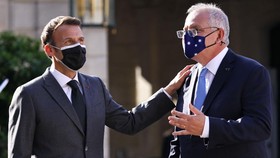 Presiden Prancis Sebut PM Australia Bohong soal Kapal Selam