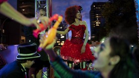 FOTO: Rupa-rupa Kreasi Kostum Halloween Warga New York