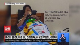 VIDEO: Ironi Seorang Ibu Dititipkan ke Panti Jompo