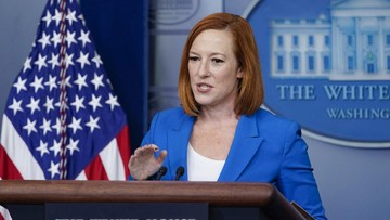 White House press secretary Jen Psaki speaks during the daily briefing at the White House in Washington, Wednesday, Oct. 27, 2021. (AP Photo/Susan Walsh)