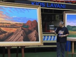 SBY dan Makna Perjuangan Hidup dari Lukisan Sendang Kahuripan