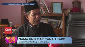 VIDEO: Nama Unik dari Tanah Karo