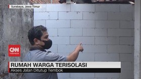 VIDEO: Rumah Warga Terisolasi karena Ditembok Tetangga