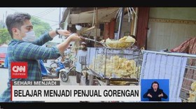 VIDEO: Sehari Menjadi Tukang Gorengan