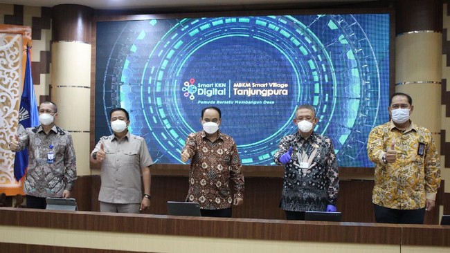 Telkom berkolaborasi dengan Universitas Tanjungpura resmi meluncurkan program Smart KKN Digital-Smart Village Tanjungpura.