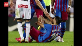 VIDEO: Aguero Alami Gangguan Irama Jantung Saat Bela Barca