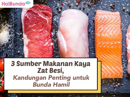 3 Sumber Makanan Kaya Zat Besi, Kandungan Penting untuk Bunda Hamil