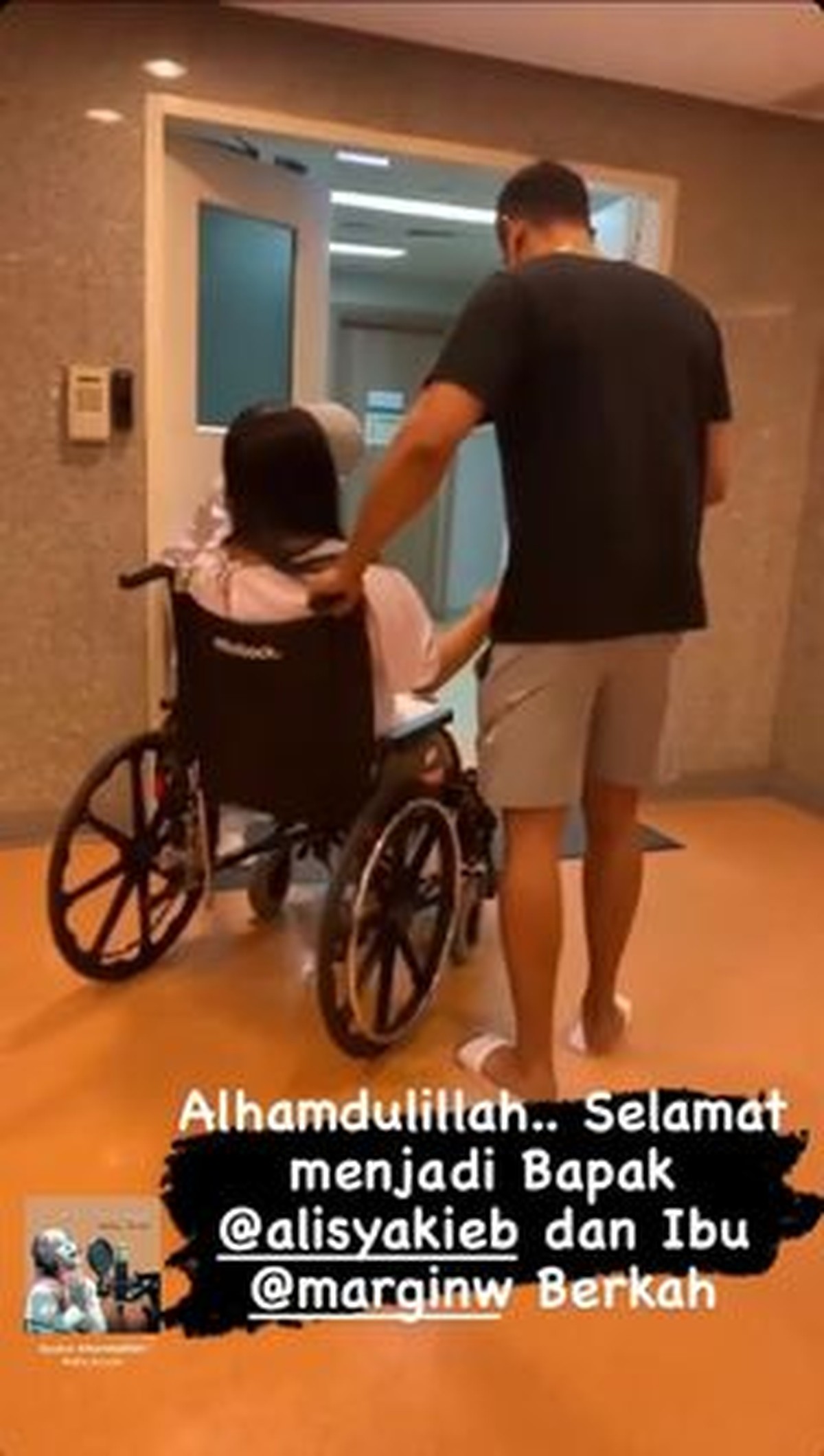 Momen Haru & Bahagia Margin Wieheerm Lahirkan Anak Pertama