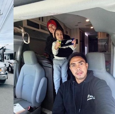 8 Potret Liburan Seru Keluarga Ayudia & Ditto Keliling Amerika Pakai Campervan
