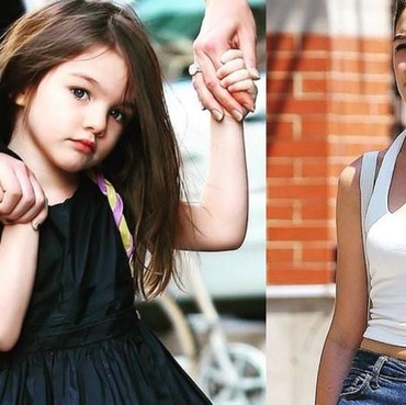 9 Transformasi Suri Cruise, Jadi Sorotan Sejak Bayi Kini Sudah Remaja & Cantik