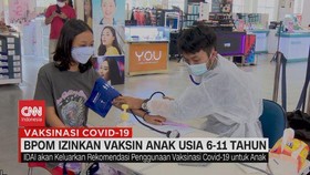 VIDEO: BPOM Izinkan Vaksin Anak Usia 6-11 Tahun