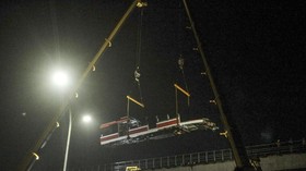 FOTO: Lima Hari Evakuasi Gerbong LRT Jakarta yang Bertubrukan