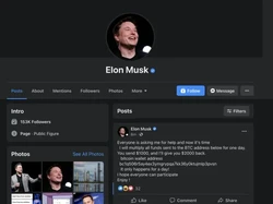 Ups! Facebook Verifikasi Akun Elon Musk Palsu
