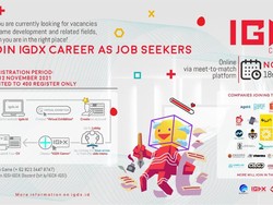 IGDX Career Jadi Kesempatan Terbaik Berkarir di Industri Game