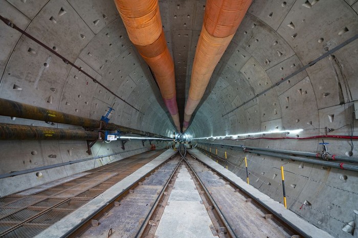 Di dalam konstruksi KCJB (Kereta Cepat Jakarta Bandung) ada 13 tunnel pada trase KCJB yang tembus hingga 10 terowongan. Foto: detik.com/dok. KCIC