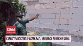 VIDEO: Kasus Tembok Tutup Akses Satu Keluarga Berakhir Damai