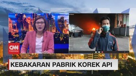 VIDEO: Kondisi Terkini Kebakaran Pabrik Korek Api di Tangerang