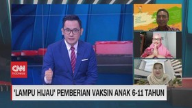 VIDEO: Lampu Hijau' Pemberian Vaksin Anak 6-11 Tahun