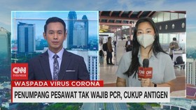 VIDEO: Penumpang Pesawat Tak Wajib PCR, Cukup Antigen