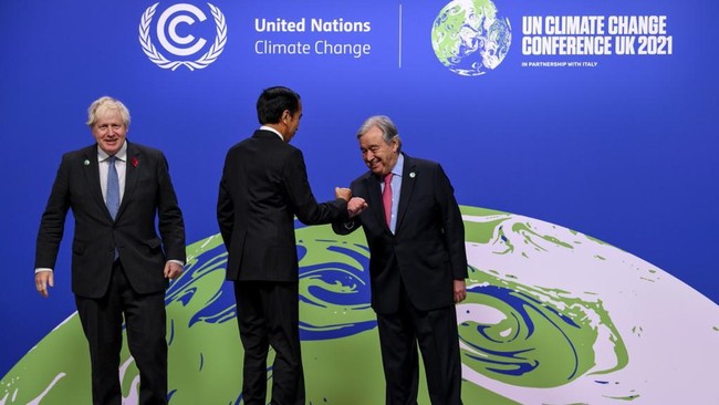 Selain bertemu Presiden AS Joe Biden, Jokowi juga bertemu sejumlah pemimpin dunia lain di COP26 seperti PM Inggris sampai PM Palestina.