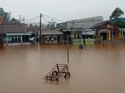 Puluhan Rumah di Cianjur Terendam Banjir Hingga 50 cm