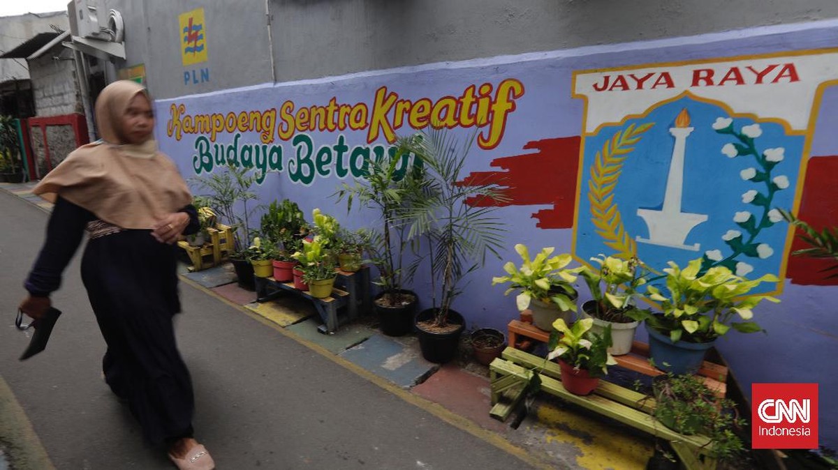 FOTO: Melestarikan Budaya Betawi Lewat Kampung Tematik