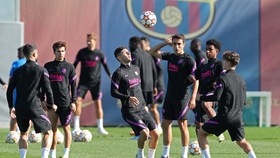 FOTO: Barcelona Mengusung Misi Berat di Liga Champions