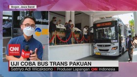 VIDEO: Uji Coba Bus Trans Pakuan