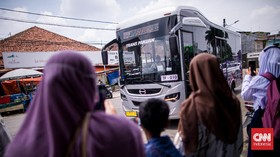 FOTO: Bus Trans Pakuan Telah Beroperasi