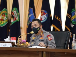 Kapolri Minta Forkopimda Sumut Antisipasi Lonjakan COVID-19 Saat Nataru