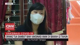 VIDEO: Orang Tua Sambut Baik Vaksinasi Anak di Bawah 12 Tahun