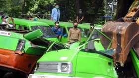Kereta Api Tabrak Angkot Medan, Sopir Pakai Sabu Tenggak Tuak