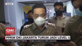 VIDEO: PPKM DKI Jakarta Turun Jadi Level 1