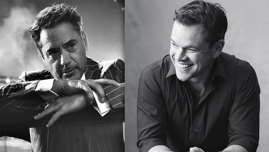 Robert Downey Jr. dan Matt Damon