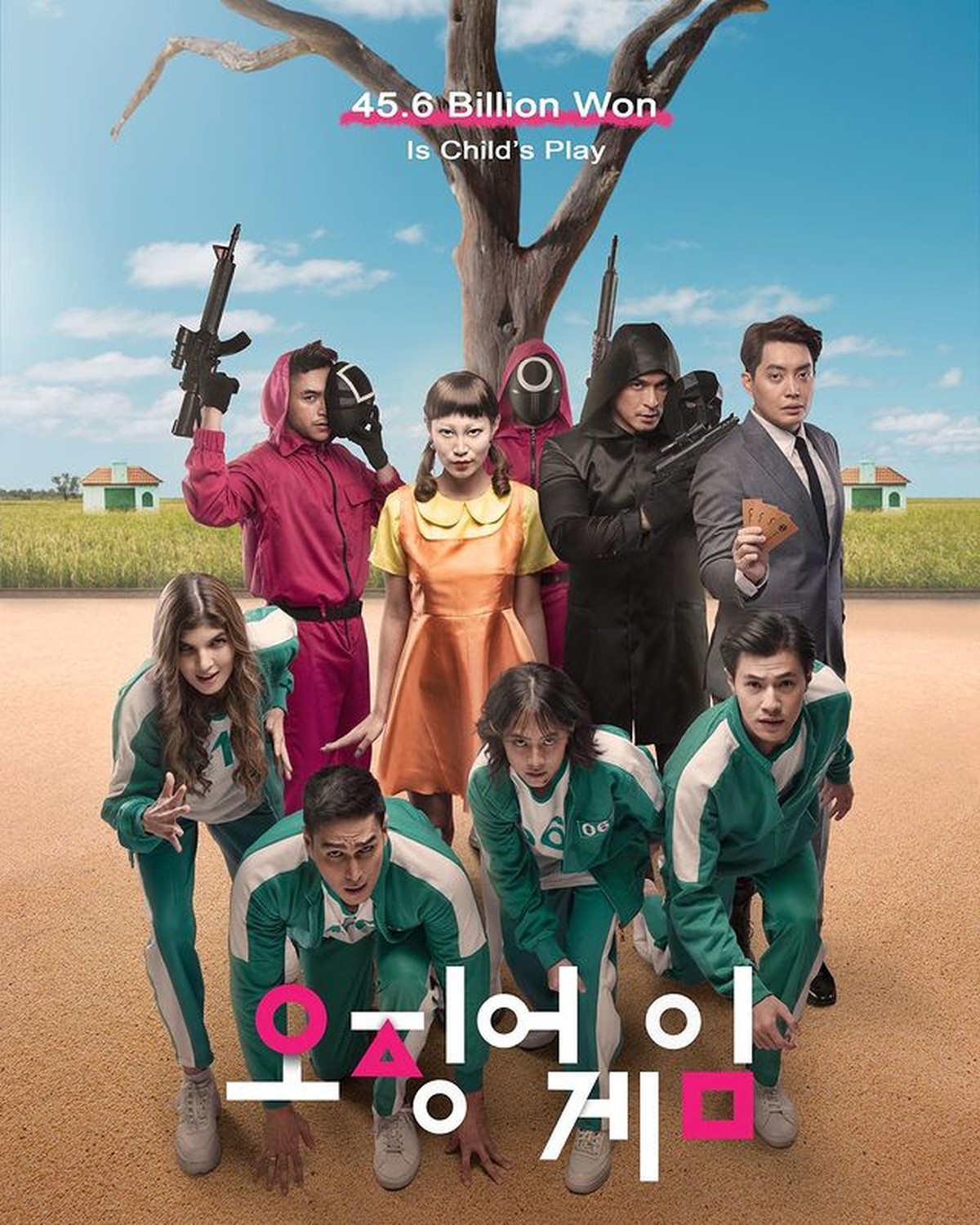 Adhisty Zara melakukan pemotretan bertema Squid Game dan dipuji mirip dengan Kang Sae-byeok&period; Yuk intip&excl;