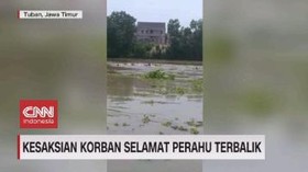 VIDEO: Kesaksian Korban Selamat Perahu Terbalik