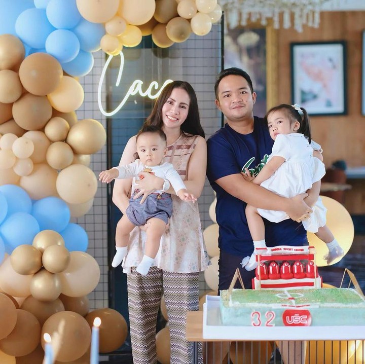 <p> Rumah tangga Momo dan suami pun tak pernah mendapat isu miring. (Foto: Instagram @therealmomogeisha)</p>