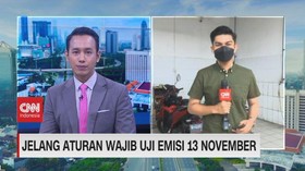 VIDEO: Sanksi Uji Emisi Kendaraan Mulai Berlaku 13 November