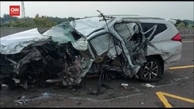VIDEO: Kondisi Mobil Vanessa Angel Usai Kecelakaan