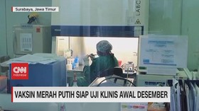VIDEO: Vaksin Merah Putih Siap Uji Klinis Awal Desember