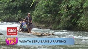 VIDEO: Wisata Seru Bambu Rafting