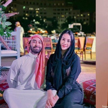 8 Momen Romantis Anya Geraldine & Pria yang Diduga Kekasih di Bahrain
