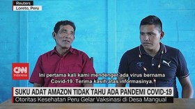 VIDEO: Suku Adat Amazon Tidak Tahu Ada Pandemi Covid-19