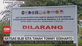 VIDEO: Satgas BLBI Sita Tanah Tommy Soeharto