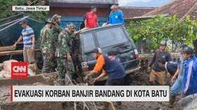 VIDEO: Evakuasi Pencarian Korban Banjir Bandang di Kota Batu